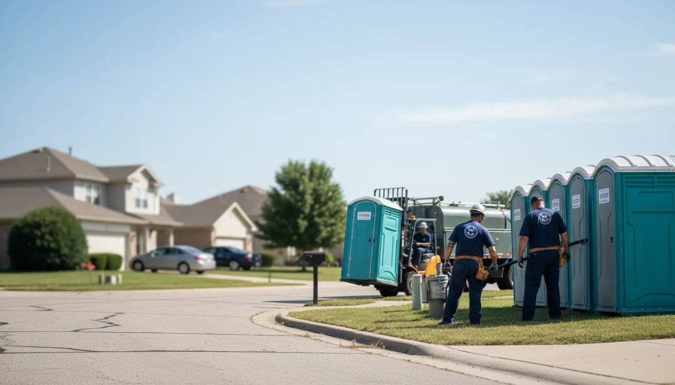 Porta Potty Rental in Grand Blanc, MI near me